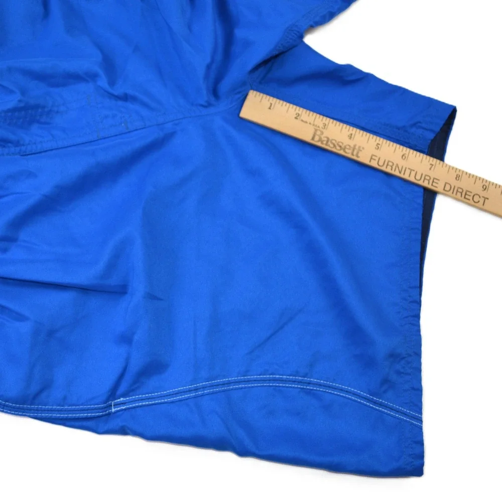 Nike Mens Swim Trunks Blue Cargo Pocket Mesh Lined Board Shorts Size Large